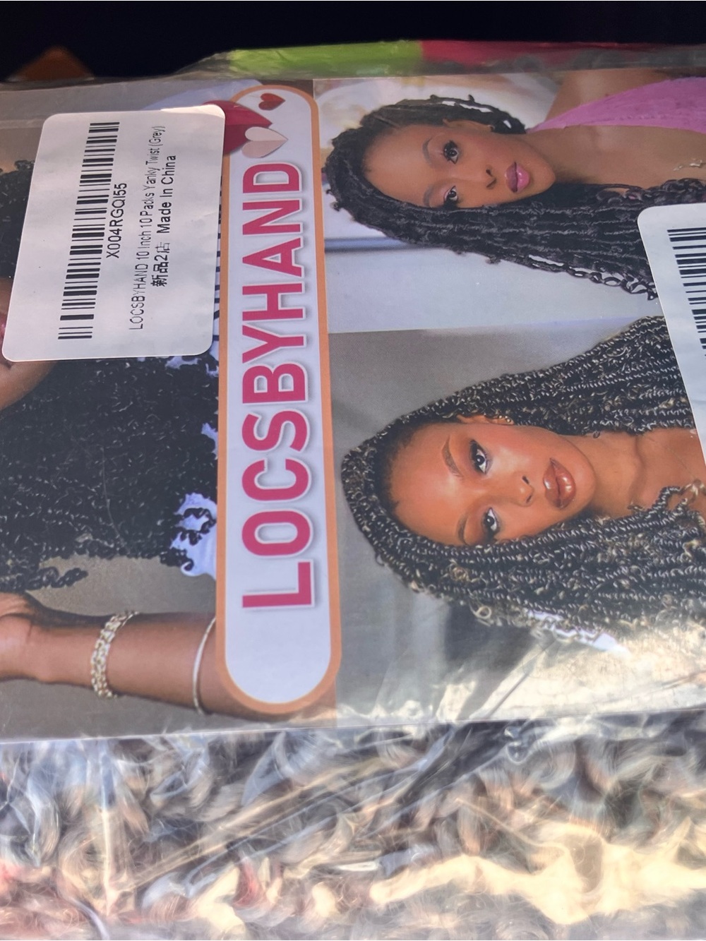 Gray Crochet Box Braids - Women’s Hair Accessories